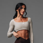 Minimalist Crop Long Sleeve